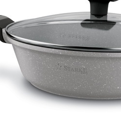 Zestaw garnków na indukcję marmurowych Starke Pro Musse Grey 10 elementów