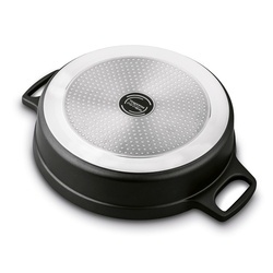 Patelnia aluminiowa na indukcję krótkie uchwyty Konighoffer Vitello 32 cm