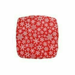 Poduszka na krzesła lub taboret Gomer 30 x 2,5 cm kwadratowa mix wzorów