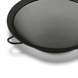 Sitka kuchenne metalowe z rączką Konighoffer Dark 10 cm 13 cm 18 cm czarne