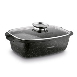 Brytfanna aluminiowa z powłoką ceramiczną i aromatyzerem Konighoffer Kingstone 5,5 l