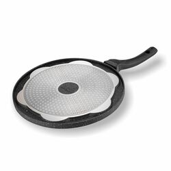 Patelnia marmurowa do pancakes i placków Tadar Marble Buźki 26 cm indukcja