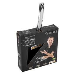 Patelnia na indukcję Starke Pro Black Copper 24 cm