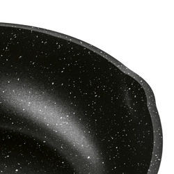 Patelnia WOK na indukcję z pokrywką Starke Pro Yasai 30 cm
