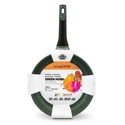 Patelnia granitowa na indukcję Konighoffer Green Husk 28 cm