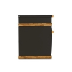 Chlebak stalowy dwupoziomowy Konighoffer Artesano 38 x 18 x 23 cm czarny