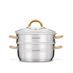 Garnek do gotowania na parze Konighoffer Faro Gold 2,9 l 3 elementy