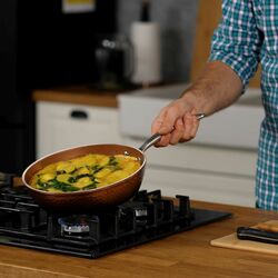 Patelnia non-stick Starke Pro Glossy Copper 20 cm indukcja
