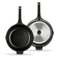 Patelnia WOK na indukcję z pokrywką Starke Pro Yasai 30 cm