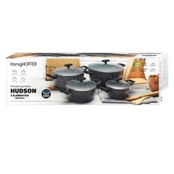 Zestaw garnków Konighoffer Hudson 8 elementów