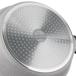Zestaw garnków na indukcję marmurowych Starke Pro Musse Grey 10 elementów