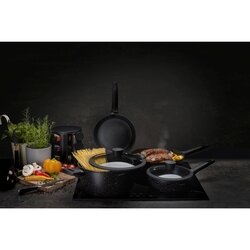 Patelnia WOK z pokrywką non-stick na indukcję Starke Pro Sirius 28 cm