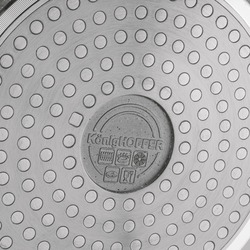 Zestaw garnków Konighoffer Pollo Grey 8 elementów 2 nakładki i 2 podkładki