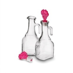 Butelki na oliwę szklane Sarina 250 ml 2 sztuki mix kolorów