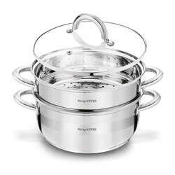 Garnek do gotowania na parze Konighoffer Faro 2,9 l 3 elementy