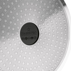 Zestaw garnków na indukcję Starke Pro Octagon Marble 8 elementów