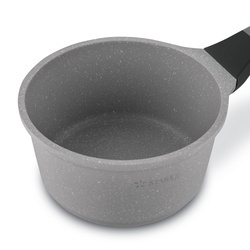 Zestaw garnków na indukcję marmurowych Starke Pro Musse Grey 10 elementów