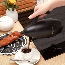 Aluminiowa kawiarka KönigHOFFER Prestigio Black 6 espresso