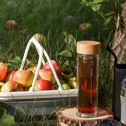 Butelka termiczna z pokrowcem Tadar Fiesta 400 ml