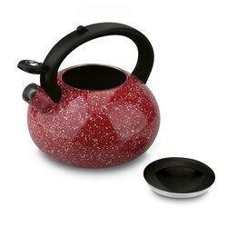 Czajnik nierdzewny Tadar Vita 2,5 l czerwony marble
