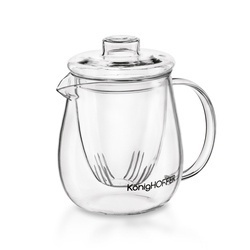 Dzbanek szklany borokrzemowy z zaparzaczem Konighoffer Flux 700 ml