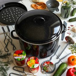 Garnek emaliowany powidlak Tadar 15 l/30 cm