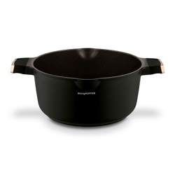 Garnek na indukcję z pokrywką Konighoffer Black Rose 6 l