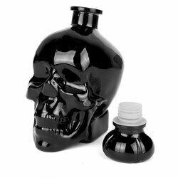 Karafka do whisky Tadar Scull 750 ml czarna