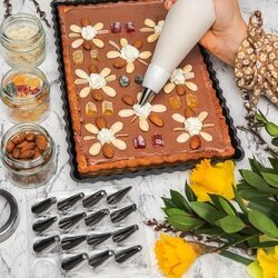 Końcówki do rękawa cukierniczego Tadar 16 sztuk