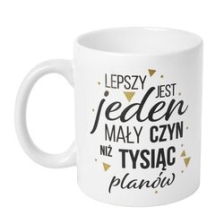 Kubek BGtech Lepszy jest jeden mały czyn 300 ml