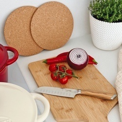 Nóż Santoku z twardej stali Starke Pro Keiko Yoko 12,5 cm