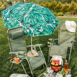 Parasol plażowy łamany Tadar Monstera 200 cm