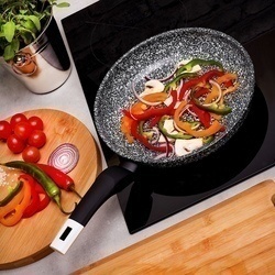 Patelnia ceramiczna marmurkowa Konighoffer Kingstone 28 cm