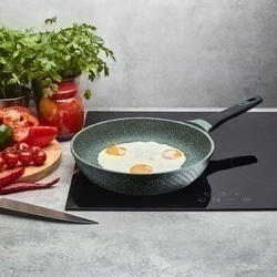 Patelnia granitowa na indukcję Konighoffer Green Husk 28 cm