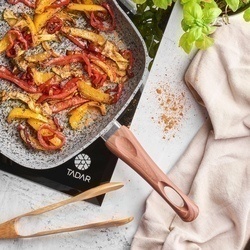 Patelnia grillowa granitowa Konighoffer Venga 28 cm