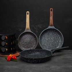 Patelnia na indukcję non-stick Starke Pro Grey Flint 28 cm