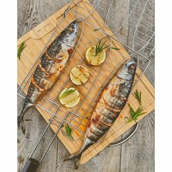 Ruszt do grillowania ryb Tadar BBQ 28 x 28 x 63 cm