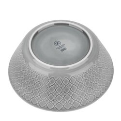 Salaterka porcelanowa Lubiana Marrakesz 23 cm szara
