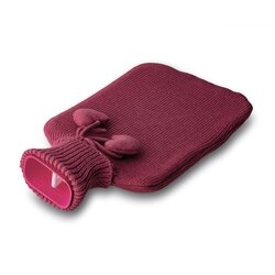 Termofor gumowy i pokrowiec Tadar Serduszka 1,5 l 33 x 20 cm