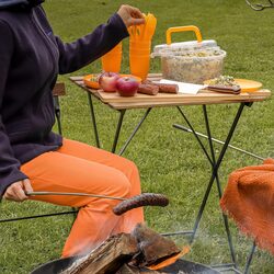 Zestaw piknikowy turystyczny dla 6 osób Tuffex 31 elementów mix kolorów