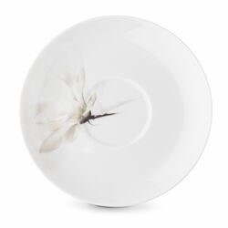 Filiżanka do kawy porcelanowa ze spodkiem Lubiana Wiedeń Magnolia II 350 ml