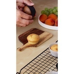 Forma do pieczenia na 12 muffinek Tadar 35,5 x 26,5 cm z silikonowymi foremkami