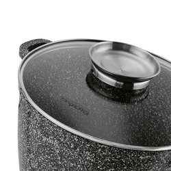 Garnek ceramiczny wysoki Konighoffer Kingstone 10 l okrągły z aromatyzerem