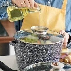 Garnek ceramiczny wysoki Konighoffer Kingstone 6,5 l okrągły z aromatyzerem