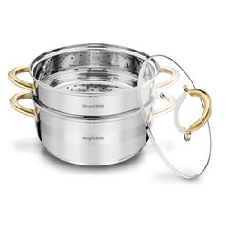 Garnek do gotowania na parze Konighoffer Faro Gold 2,9 l 3 elementy