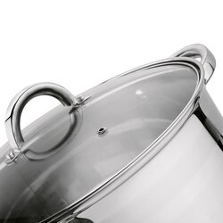 Garnek prosty ze stali nierdzewnej Tadar Paski 4 l