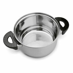 Garnek ze stali nierdzewnej Tadar Jumbo Basic 16 cm z pokrywką
