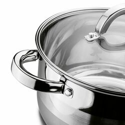 Garnek ze stali nierdzewnej Tadar Roger 16 cm indukcja