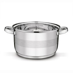 Garnek ze stali nierdzewnej Tadar Roger 22 cm indukcja