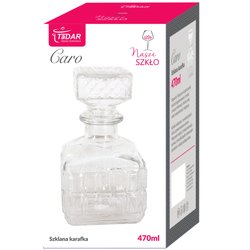 Karafka szklana Tadar Caro 470 ml